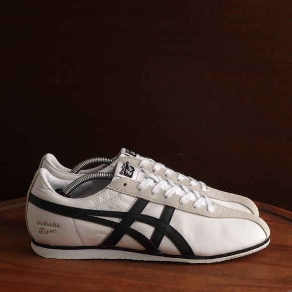 Onitsuka Tiger by Asics Other - Onitsuka Tiger Sneakers Mens SZ 7.5 White Black FB Trainer Casual Athletic Shoes